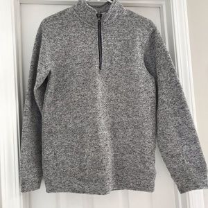 BOYS CROWN & IVY ZIP PULLOVER